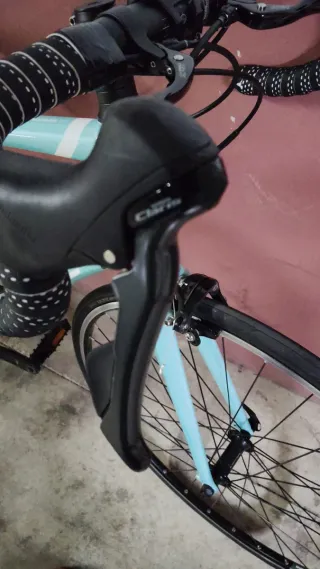 Bicicleta Lapierre Profesional Azul agua marina