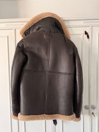 Cazadora Cockpit USA R.A.F Piel Marrón/Beige