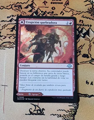 CARTA MAGIC FOIL - ERUPCIÓN QUEBRADORA