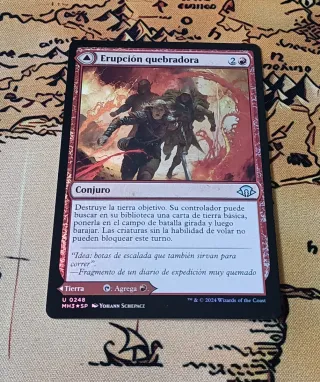 CARTA MAGIC FOIL - ERUPCIÓN QUEBRADORA