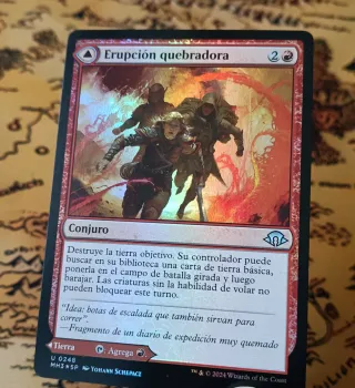 CARTA MAGIC FOIL - ERUPCIÓN QUEBRADORA