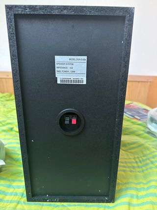 Equipo de altavoces Targa negro