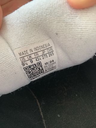 Deportivas Adidas Campus Negras Talla 43