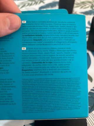 Amazon Echo Auto Nero