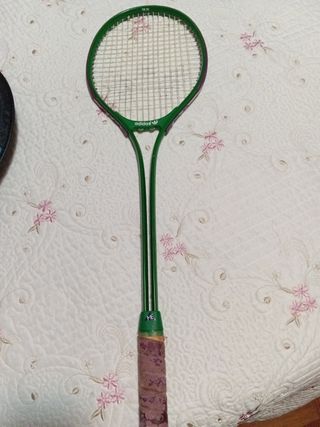 Raqueta bádminton Adidas verde