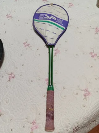 Raqueta bádminton Adidas verde