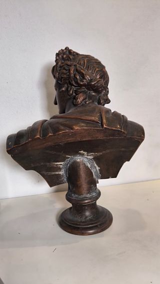 Busto Bronce Apolo de Belvedere