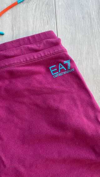 Pantaloni Emporio Armani Viola