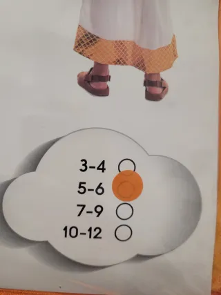 Disfraz Neptuno niño talla 5-6