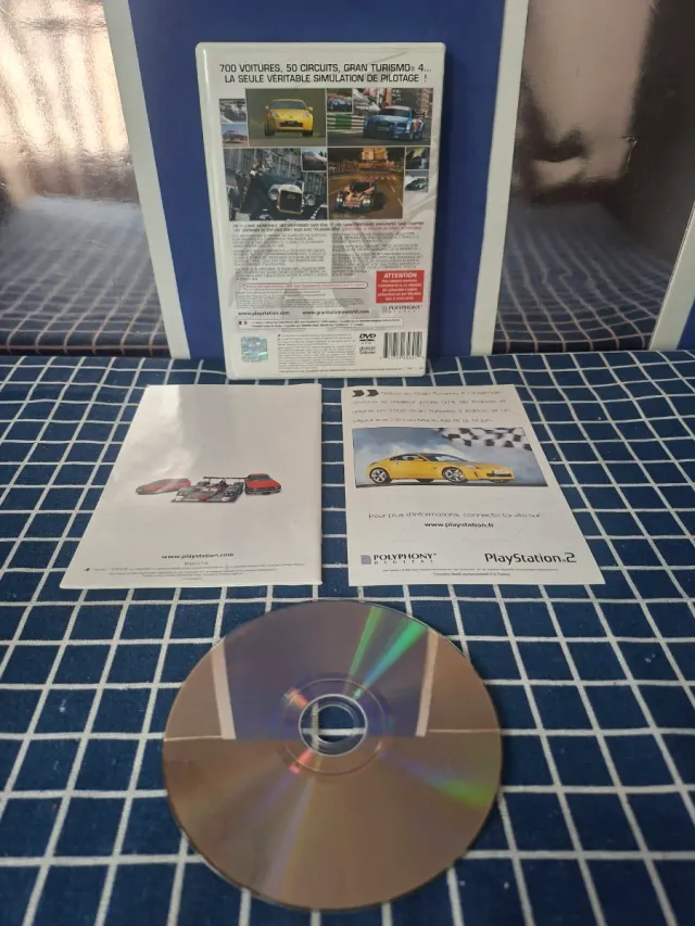 PS2 GRAN TURISMO 4 ORIGINAL COMPLETO
