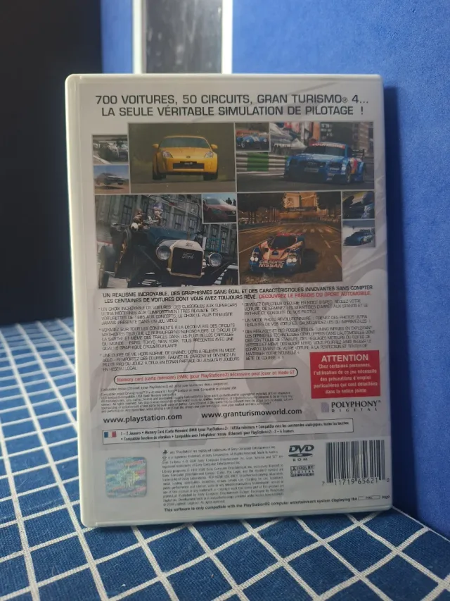 PS2 GRAN TURISMO 4 ORIGINAL COMPLETO