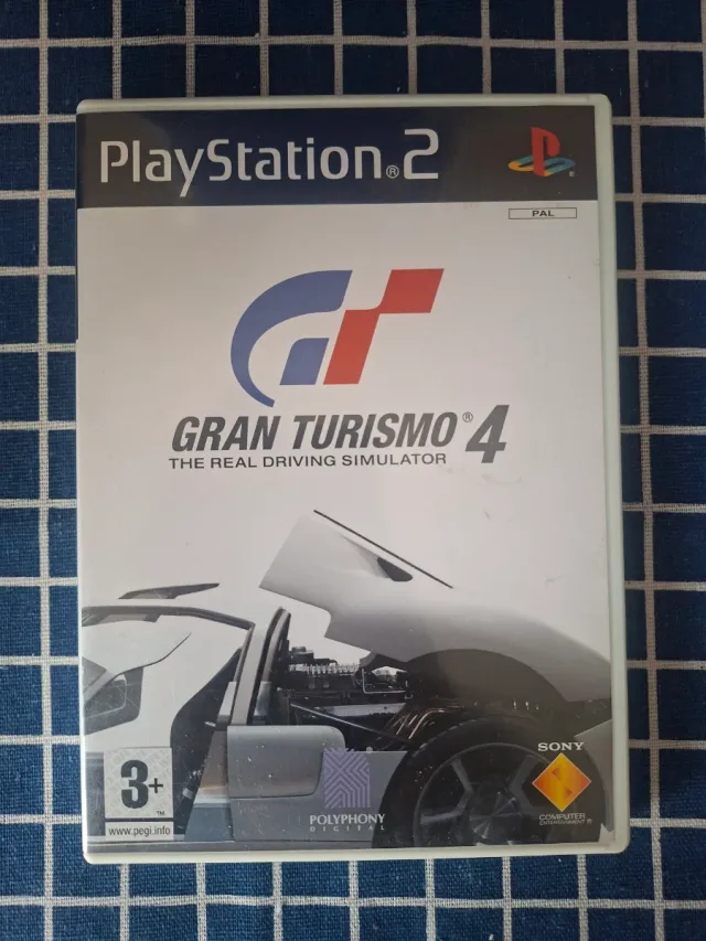PS2 GRAN TURISMO 4 ORIGINAL COMPLETO