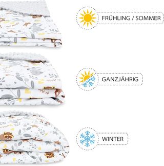 Totsy Baby Manta para bebÃ© 90 x 90 cm - Saco capa