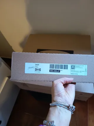 Cubos Eket Cinza Ikea (3 unidades)