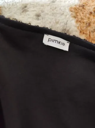 Chaqueta Lentejuelas Negra y Dorada Talla L