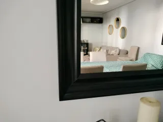 Mueble y espejo comedor IKEA