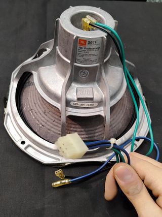 Altavoz JBL 10” 261F 2Ohm cono, driver