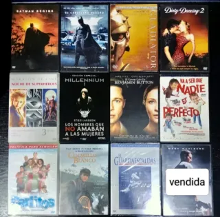 Películas DVD variadas - 2€ la unidad