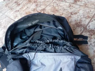 Mochila Nordway 40L Gris y Negra