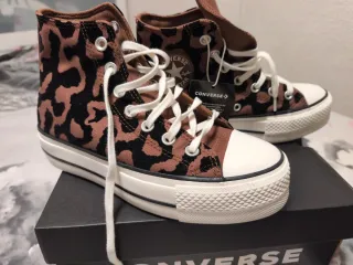 Converse CTAS Lift Hi Plataforma Negra