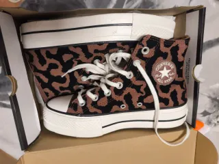 Converse CTAS Lift Hi Plataforma Negra