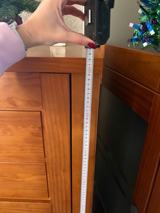 Cómoda madera pino 3 departamentos