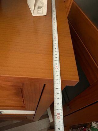 Cómoda madera pino 3 departamentos