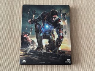 Iron Man 3 Blu-ray 3D Steelbook 🇮🇹