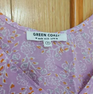 Camisa sin tirantes lavanda