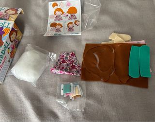 Kit para crear muñeca y conejito