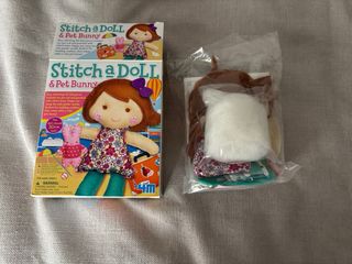 Kit para crear muñeca y conejito