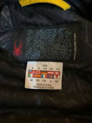 Chaqueta de esquí Spyder Talla 128cm
