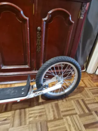 Patinete Scooter BMX Blanco