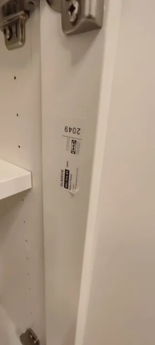 Vitrina de Pared BESTÅ con puerta Glassvik