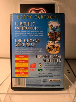 DVD Happy Cartoons Il Brutto Anatroccolo