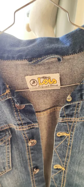 Chaqueta tejana Lois azul