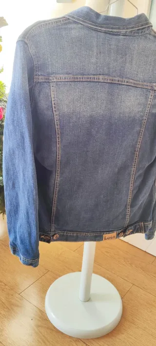 Chaqueta tejana Lois azul