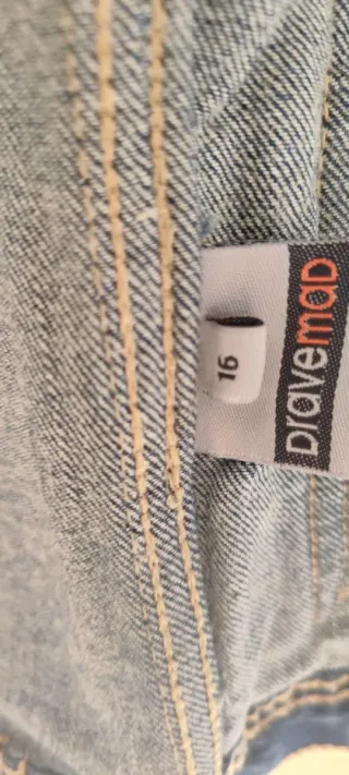 Chaqueta tejana Lois azul