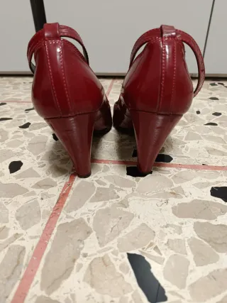 Scarpe tacco KOAN rosse
