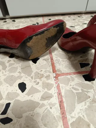 Scarpe tacco KOAN rosse