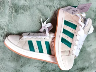 Adidas Campus Beige y Verde