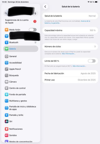 iPad Air 11 M3 128GB Azul con caja y garantía