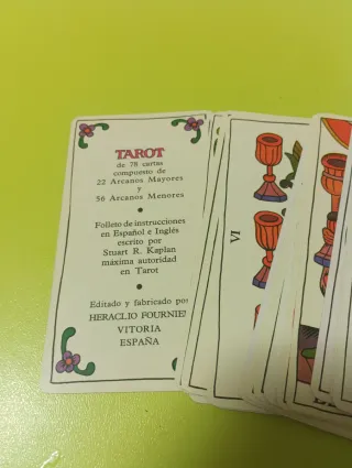 Tarot de Marsella 78 Arcanos