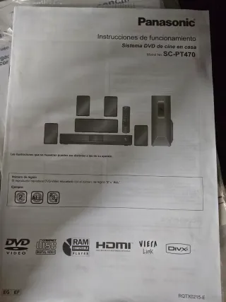 DVD Home Cinema Panasonic