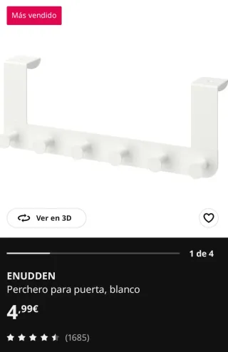 Colgador Ikea ENUDDEN