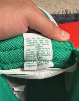 Nike Dunk High Verdes y Blancas