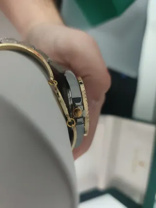 Reloj Submariner Oro y Verde