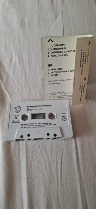 Casete Extremoduro Éxitos 1993