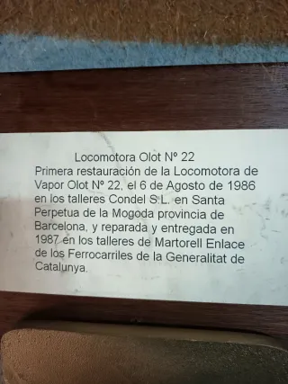 Placas Ferroviarias Condel S.L. 1987