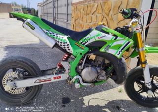 Kawasaki KX 125 Supermotard Suzuki Rm 85 cross 2t